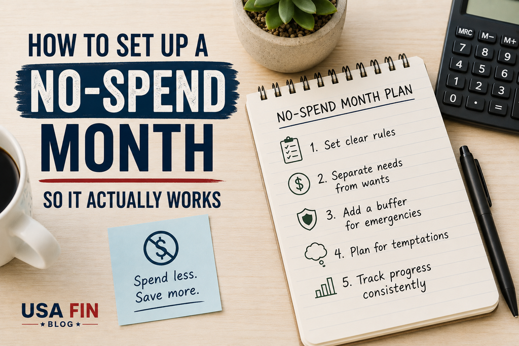 No-Spend Month