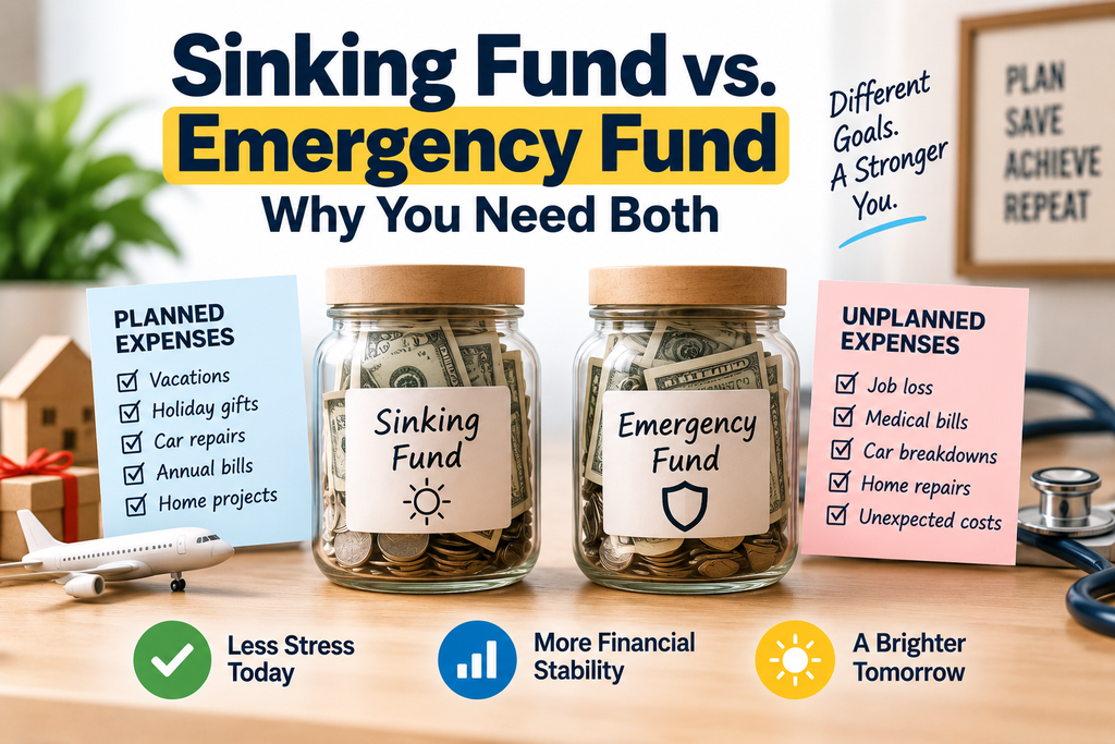 sinking fund vs emergency fund