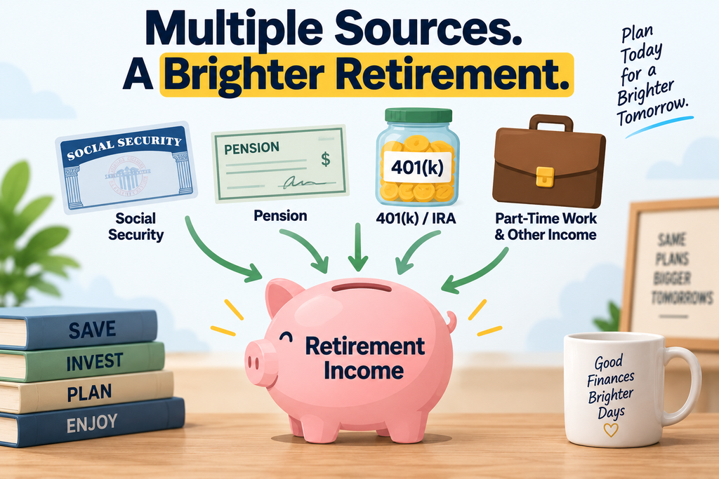 estimate retirement income from multiple sources